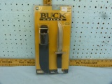 Buck USA 119 hunting/fishing knife w/leather sheath