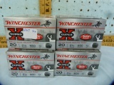 Ammo: 4 boxes/15 Winchester 20 ga, 2-3/4