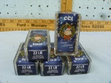 Ammo: 5 boxes/50 CCI .22 LR 