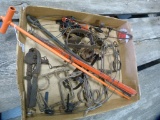 Traps: 3 snares, trapsetter, (4) #110 conibear, 5 traps, 2 stakes
