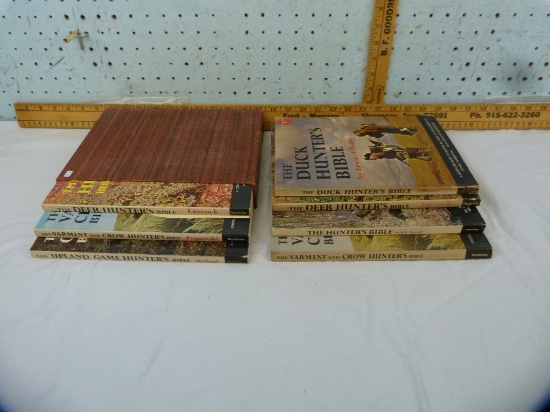 7 Doubleday softcover hunting books (2 duplicates)