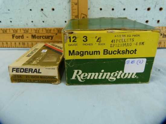 Ammo: 30 rds of Remington & Federal 12 ga