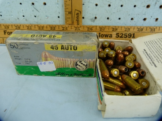 Ammo: 83 rounds of .45 Auto