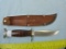 J.A. Hellberg, Eskilstuna, Sweden, leather wrap knife