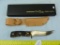 Imperial USA Kit Carson trail knife w/sheath & box