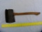 Marbles USA Belt Axe No. 9, 1910-20, small stamp & sheath