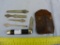 Napanoch Knife Co wood handle changeable utility knife set