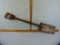 Winchester 14D spade, wood handle & grip, 39-3/4