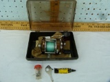 Daiwa Millionaire 5HS fishing reel w/case & papers