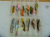 23 Fishing lures: name brand crank baits, several jtd, most new