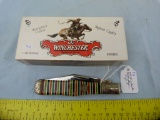 Winchester USA glitterstripe Cartridge Series knife
