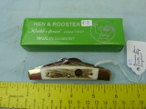 Betram Cutlery/Hen & Rooster Germany stag congress knife