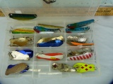 23 Fishing lures: Flashers, Dr. Spoon-type, lake trout lures