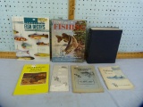 7 Fishing & fishing tackle books/booklets, various conditions