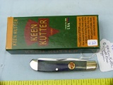 Keen Kutter USA 92 smooth mini-trapper knife, w/box