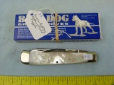 Bulldog Brand, Germany, trapper knife, Mother-of-Pearl