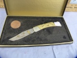 Pheasants Forever Camillus 886, USA knife with presentation box
