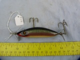 Fishing lure: Heddon SOS Minnow, very nice condition