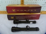 2 Vortex Crossfire 2x20 pistol scopes in boxes, 2x