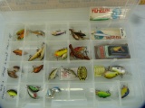 30 Fishing lures: small crank baits, mostly new
