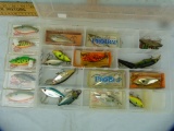 20 Fishing lures: Rat-L Trap & spot lures, most new