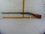 Chicago Long Range Wonder SxS Shotgun, Damascus barrels, 12 ga, SN: 15873