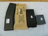 (4) 30M-1 Carbine mags: (2) 15-rd, (1) 30-rd, & (1) 5-rd, 4x$