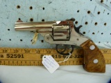 Harrington & Richardson tip up Revolver, .32 S&W, SN: 418103