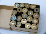 (22) Winchester .348 Win - mostly primed brass, nice 2-pc box