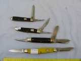 4 Knives: Keen Kutter & Shapleigh, 4x$