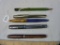 4 Fountain pens & 1 pencil