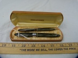 Unmarked personalized fountain pen & pencil set