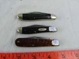 (3) Case XX knives, various conditions