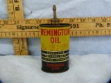 3 oz Remington Oil tin, spout is bent