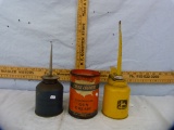 3 containers: 2 oil cans-John Deere & Beck Manufacturing Sioux City Iowa,
