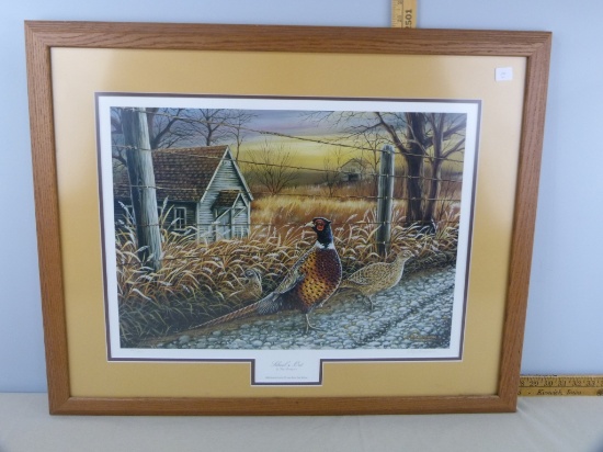 "School's Out" by Greg Bordignon.  Matted and framed.