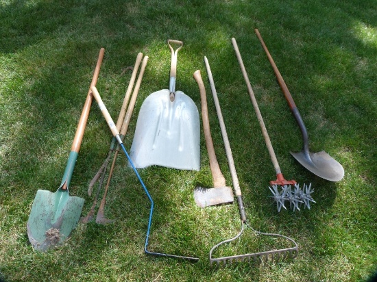 (10) lawn & garden tools -