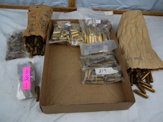 7.5 pounds brass casings:  - AOM (includes weight of box)