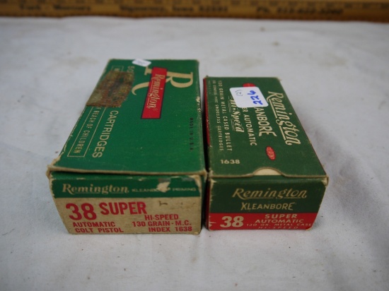 Ammo: 100 rounds .38 Super Auto, 130 gr