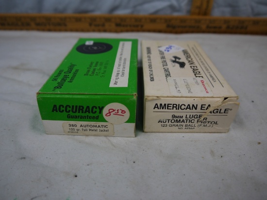 Ammo: 100 rounds 380 Auto, 100 & 123 gr