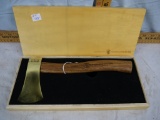 Marble's Pocket Axe No. 5 in wooden display box