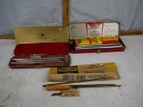 (3) gun cleaning kits:  Outers 12 ga, Imperial by Outers, & Mill-Rose Brite-Bore - AOM