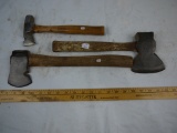 (3) Keen Kutter hatchets - AOM