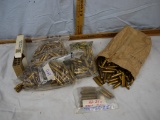 9.4 pounds of .22-250 brass casings (includes weight of boxes)