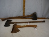 (3) axes: USA with sheath, 2 bit Perfect & Sears Craftsman - AOM