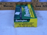 Ammo: 1 box Remington .35 Remington, 20 centerfire rounds