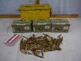 Ammo:  555 rounds 5.56 NATO with metal ammo box