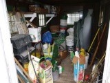 All contents in garden shed (does not include shed)