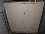 2 door wooden cabinet - 43