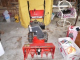 Mastercut Snow Champ 5/24 power propelled snowblower with chains